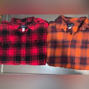 Lot Of 2 Children’s Place Boys Flannels Size 16